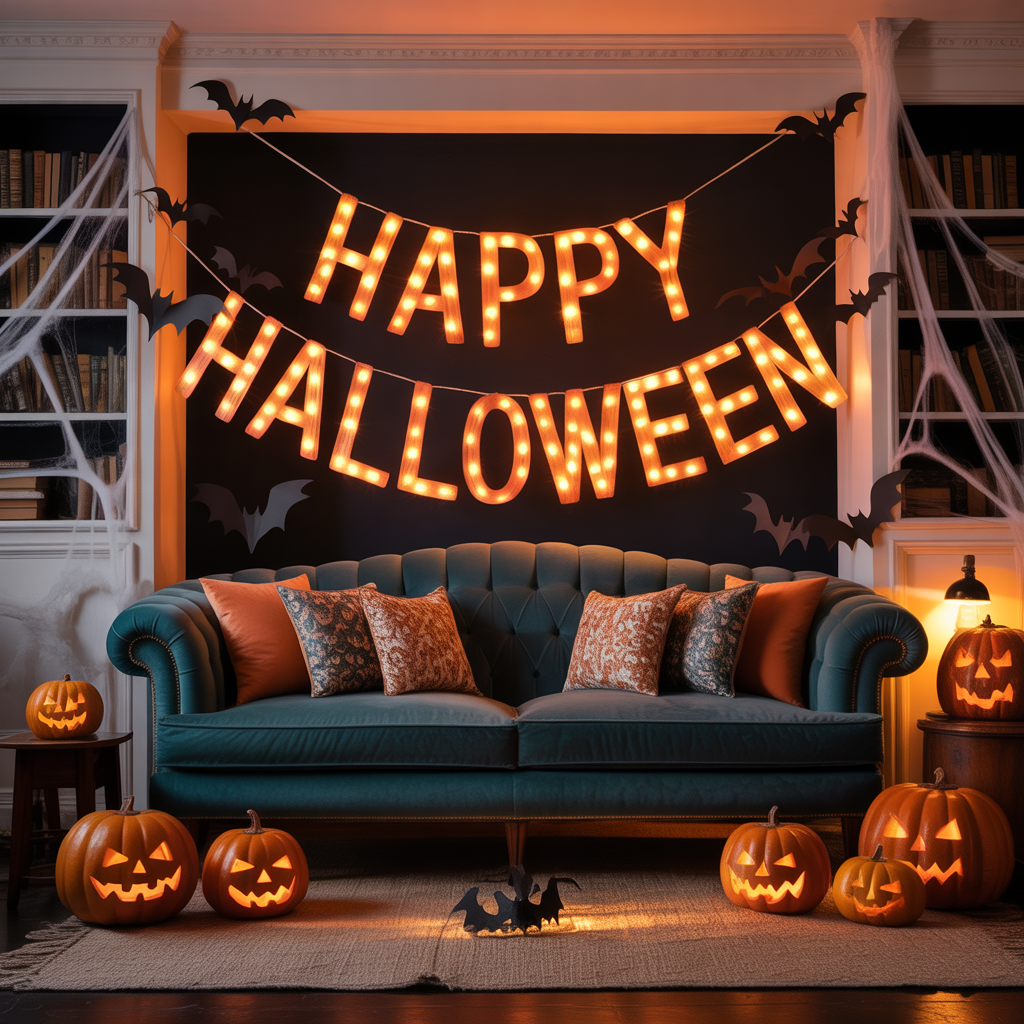indoor halloween decor ideas