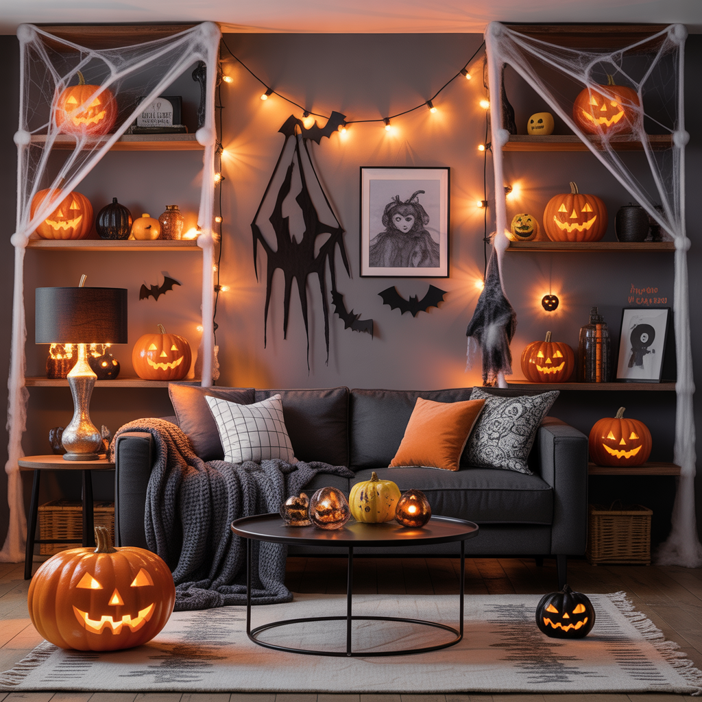 indoor halloween decor ideas