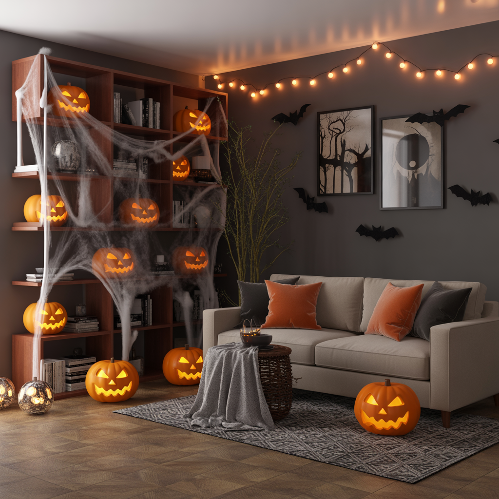 indoor halloween decor ideas