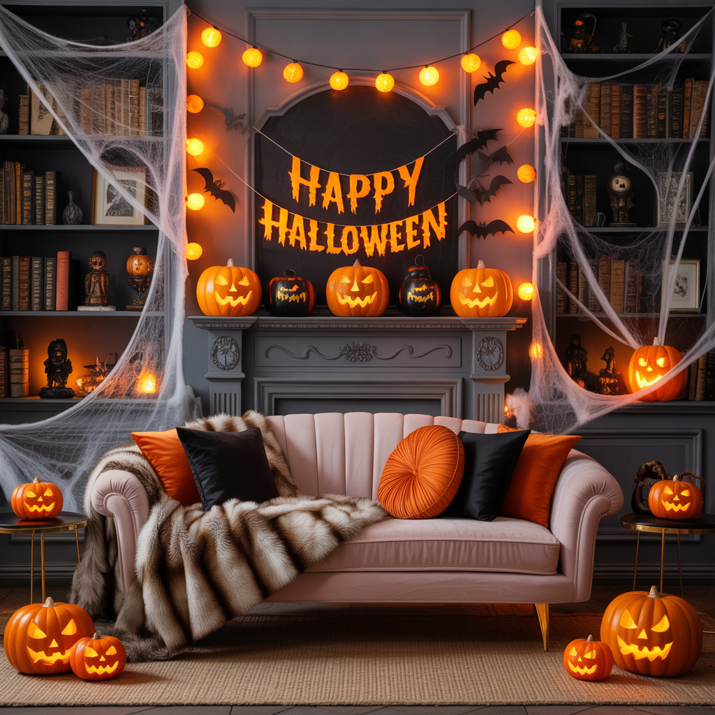 indoor halloween decor ideas