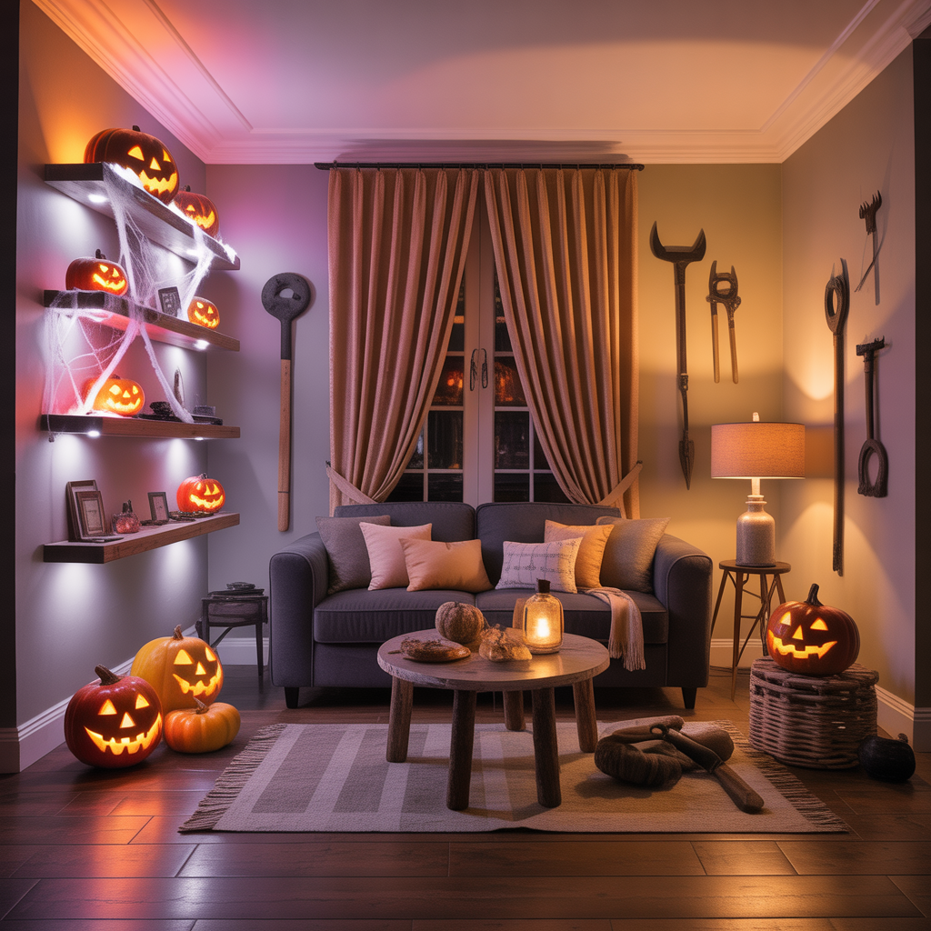 indoor halloween decor ideas