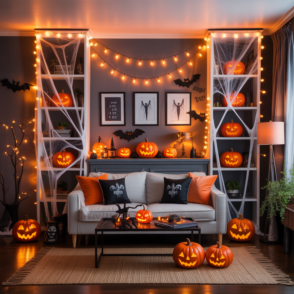 indoor halloween decor ideas