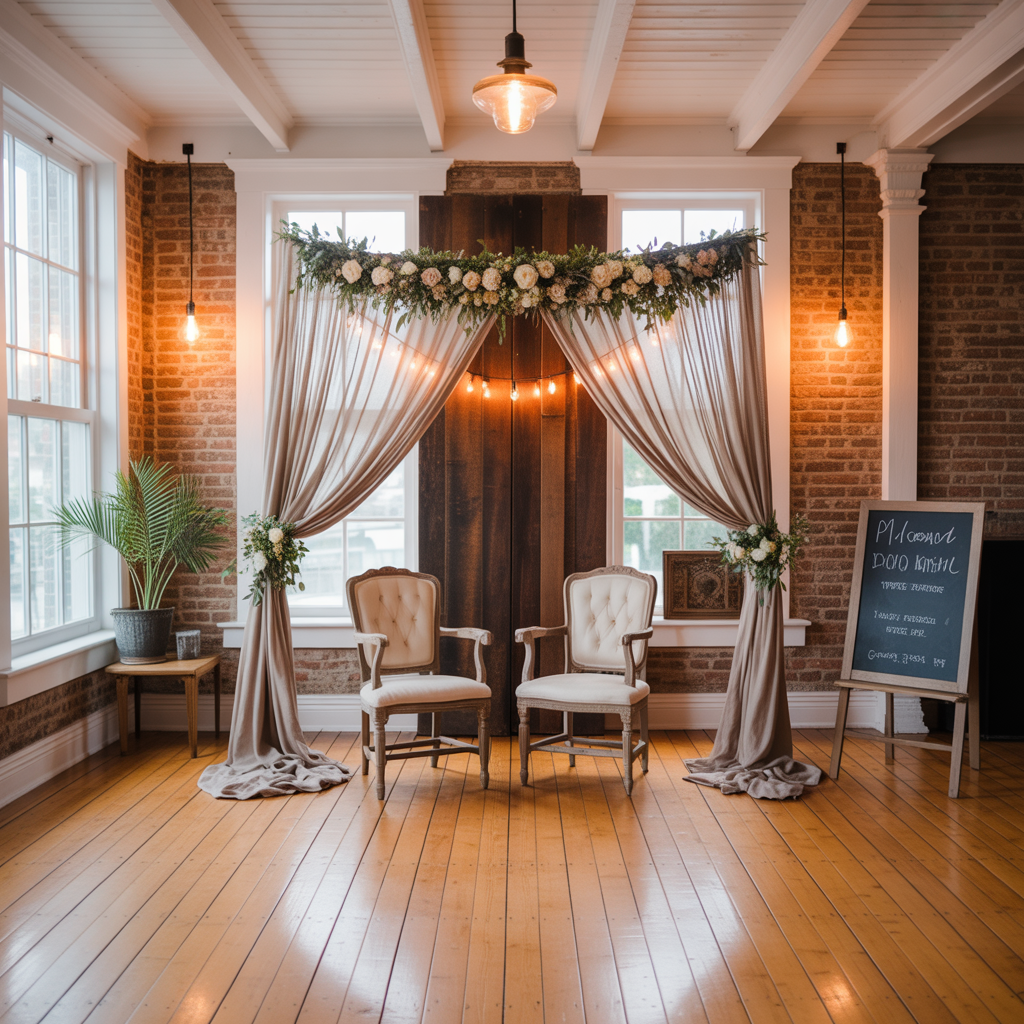 indoor wedding photo inspiration