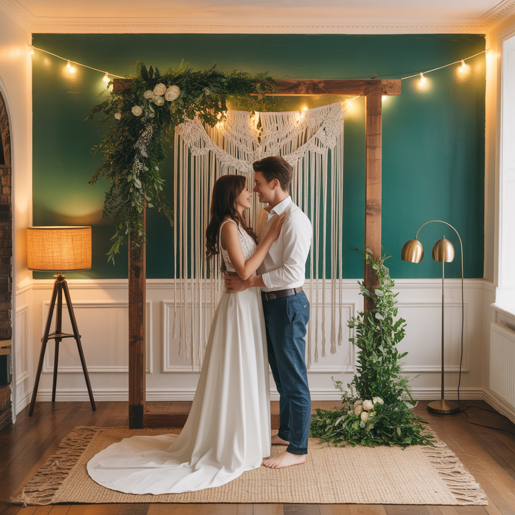 indoor wedding photo inspiration