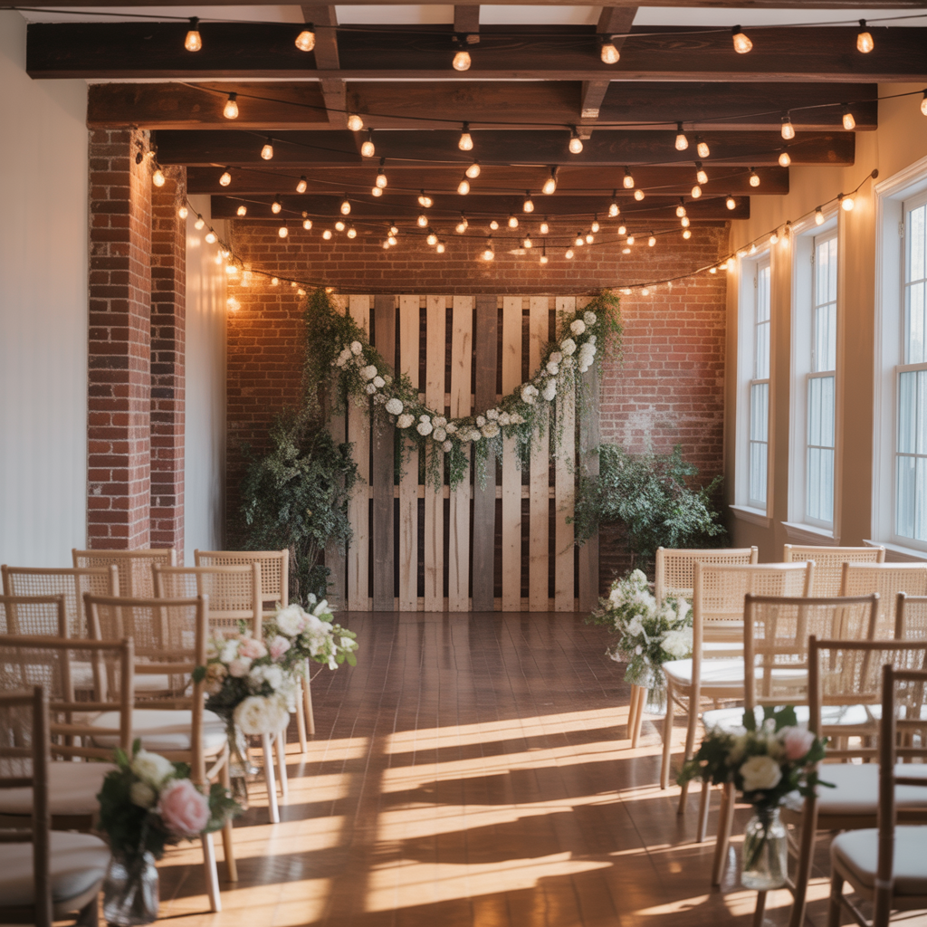 indoor wedding photo inspiration