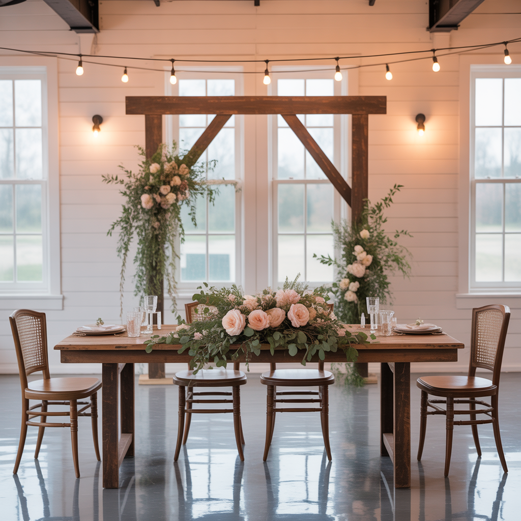 indoor wedding photo inspiration