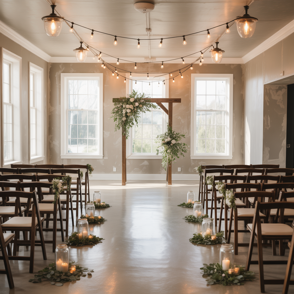 indoor wedding photo inspiration