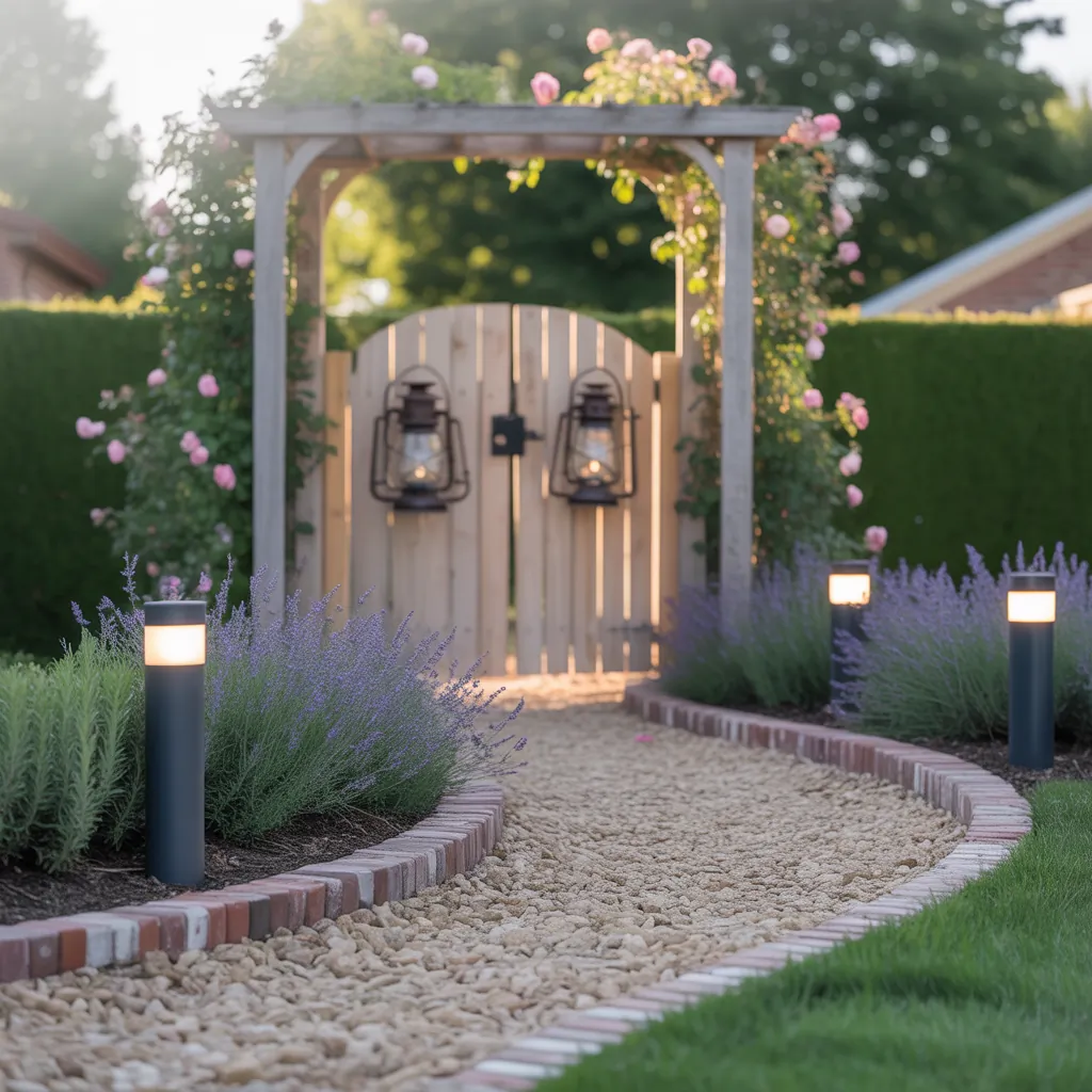 inexpensive driveway entrance ideas