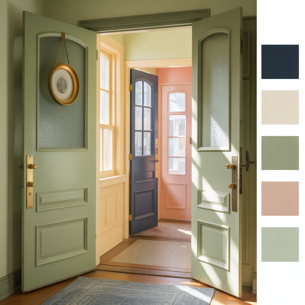 interior door paint color ideas