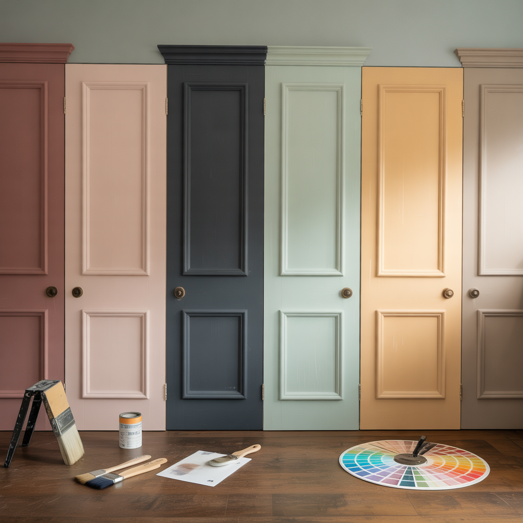 interior door paint color ideas