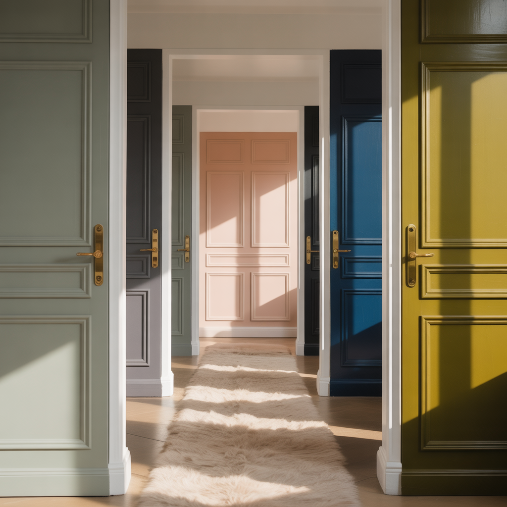 interior door paint color ideas