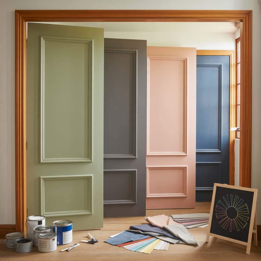 interior door paint color ideas