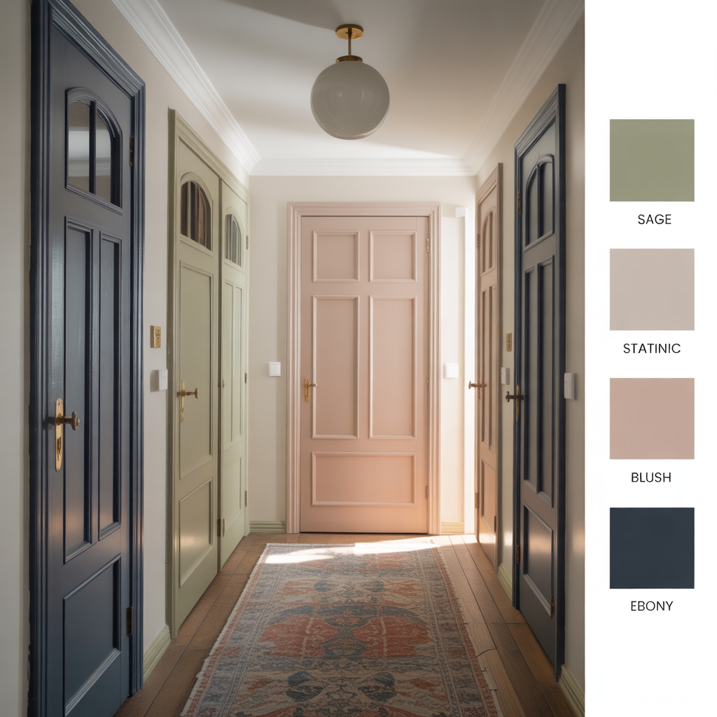 interior door paint color ideas