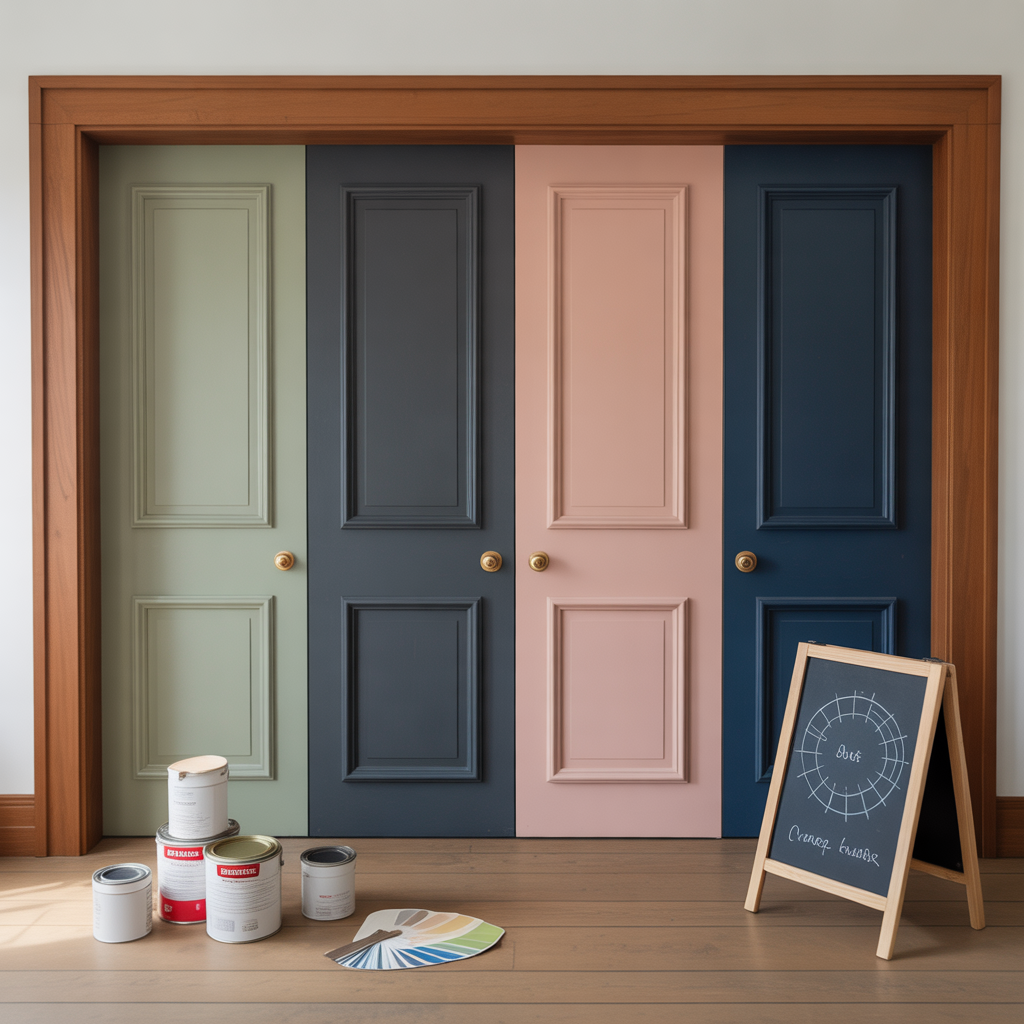 interior door paint color ideas