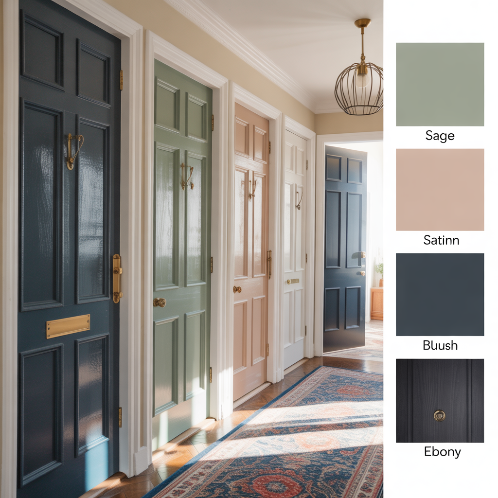 interior door paint color ideas