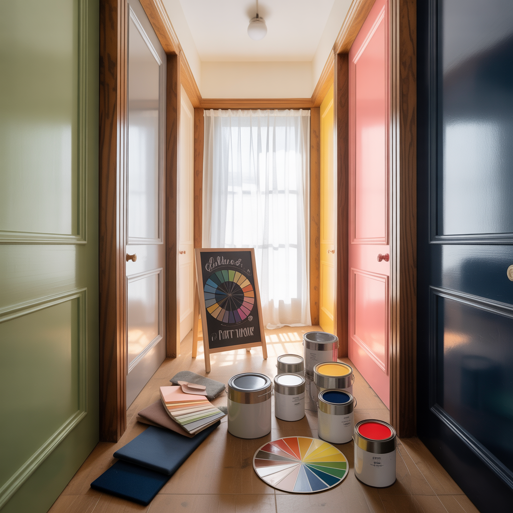 interior door paint color ideas