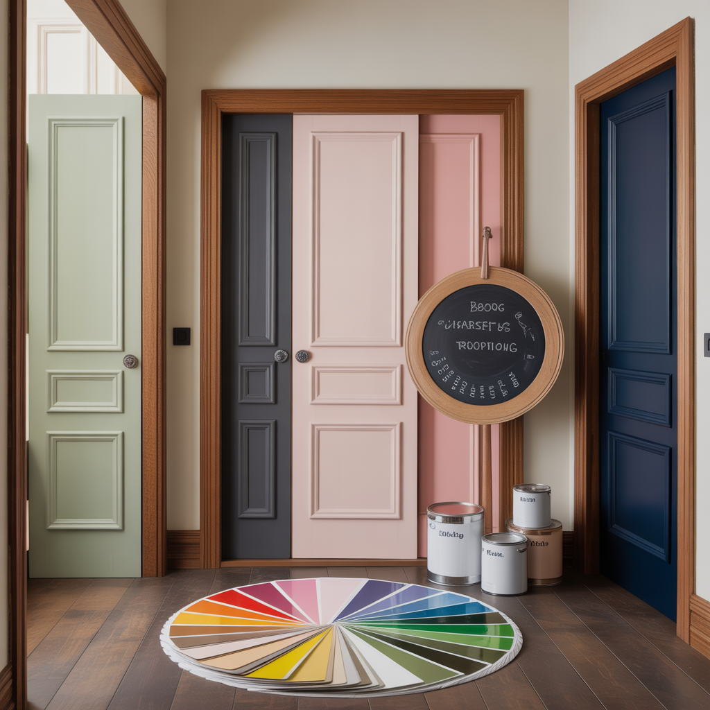 interior door paint color ideas