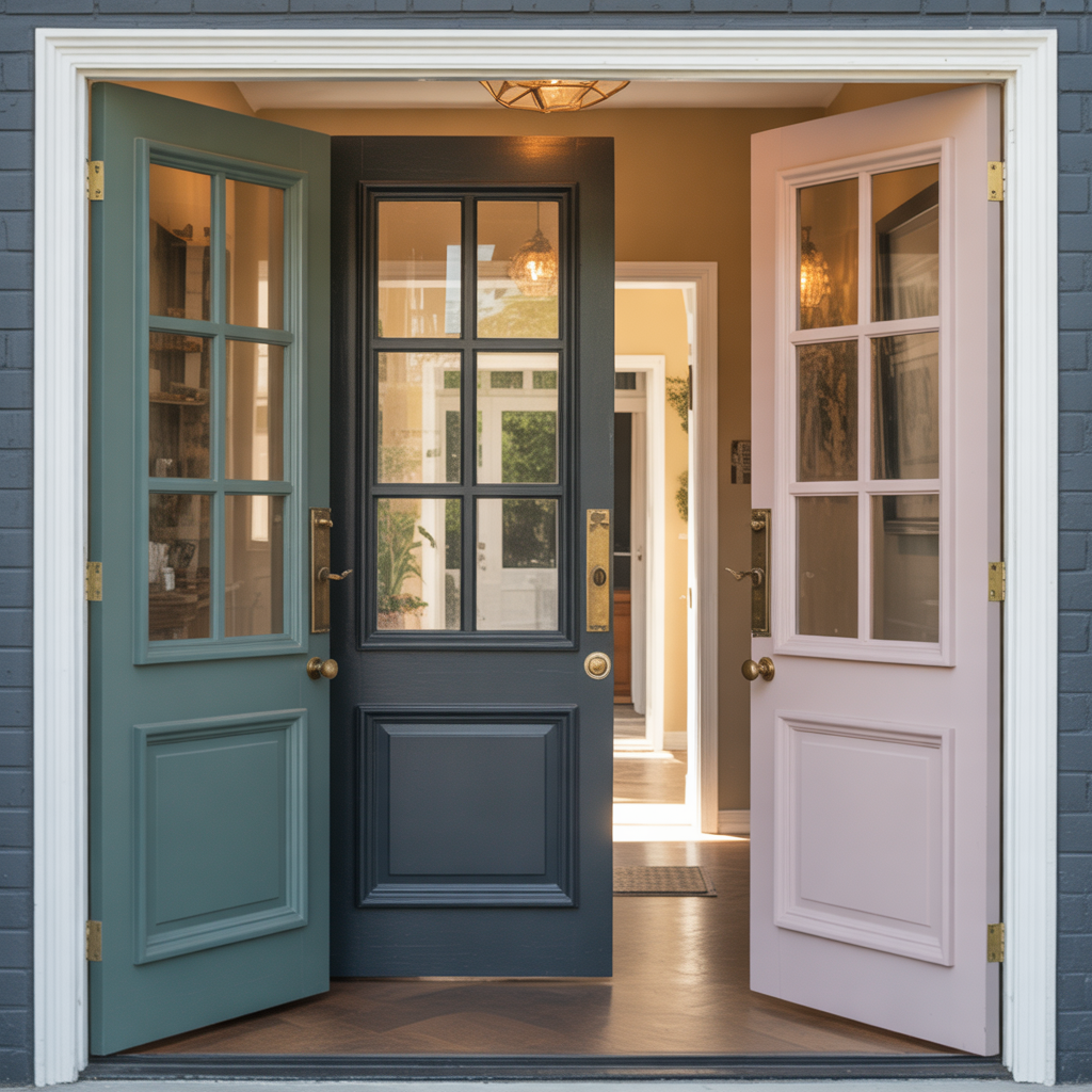 interior door paint color ideas