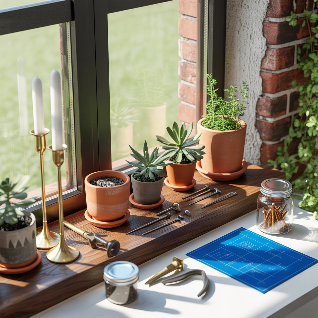 interior window sill ideas