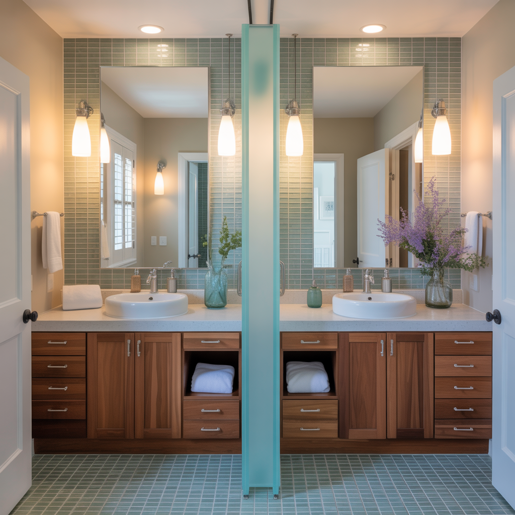 Jack And Jill Bathroom Ideas Layout