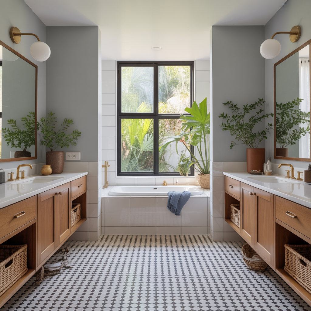 Jack And Jill Bathroom Ideas Layout