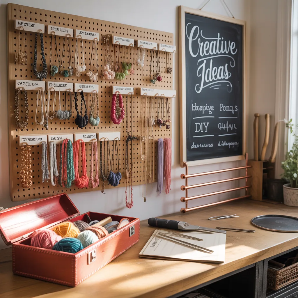 jewelry diy ideas for organizing