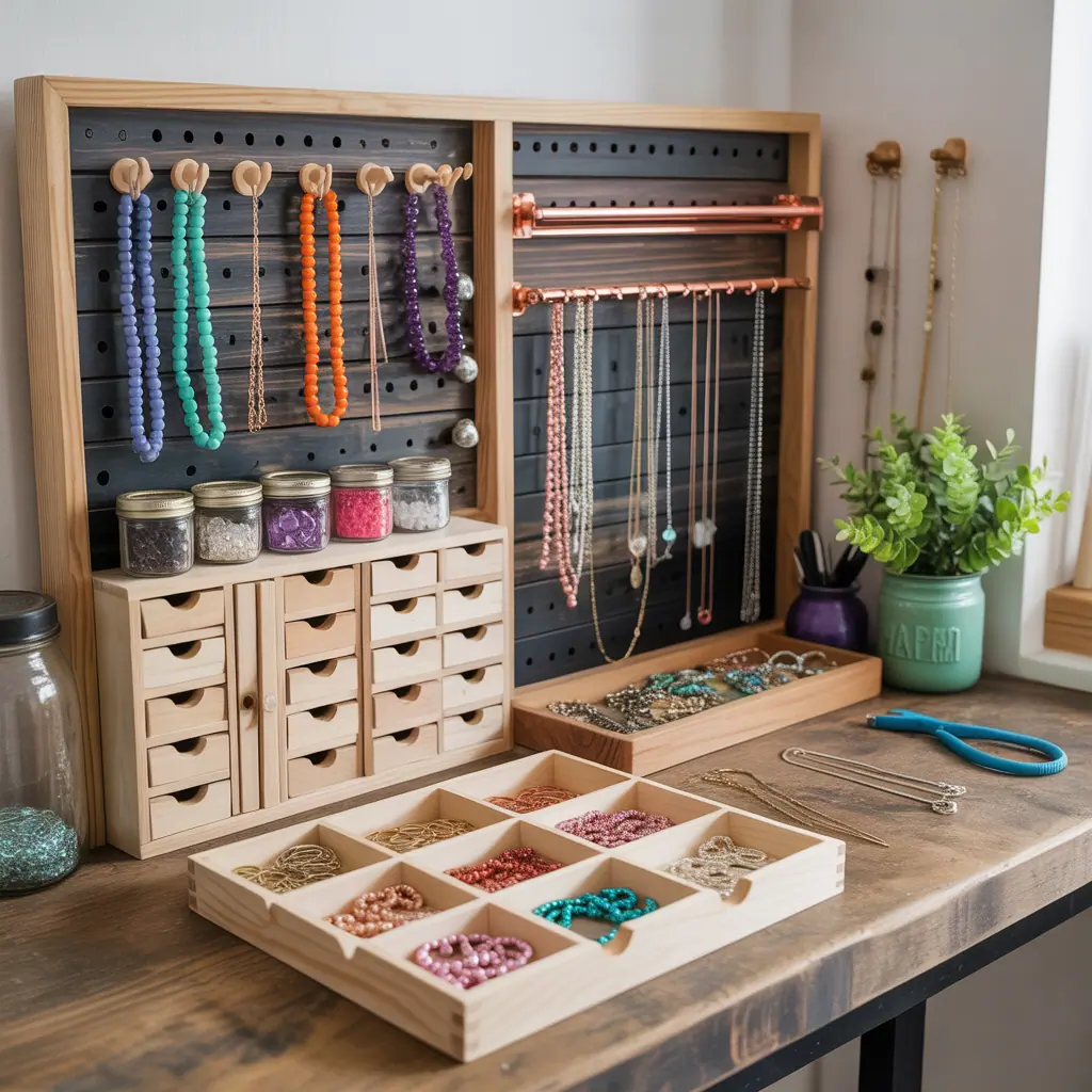 jewelry diy ideas for organizing