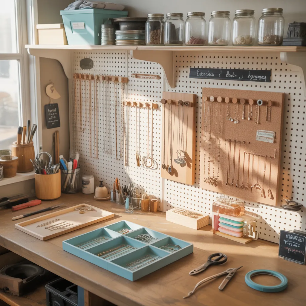 jewelry diy ideas for organizing