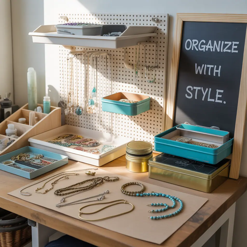 jewelry diy ideas for organizing