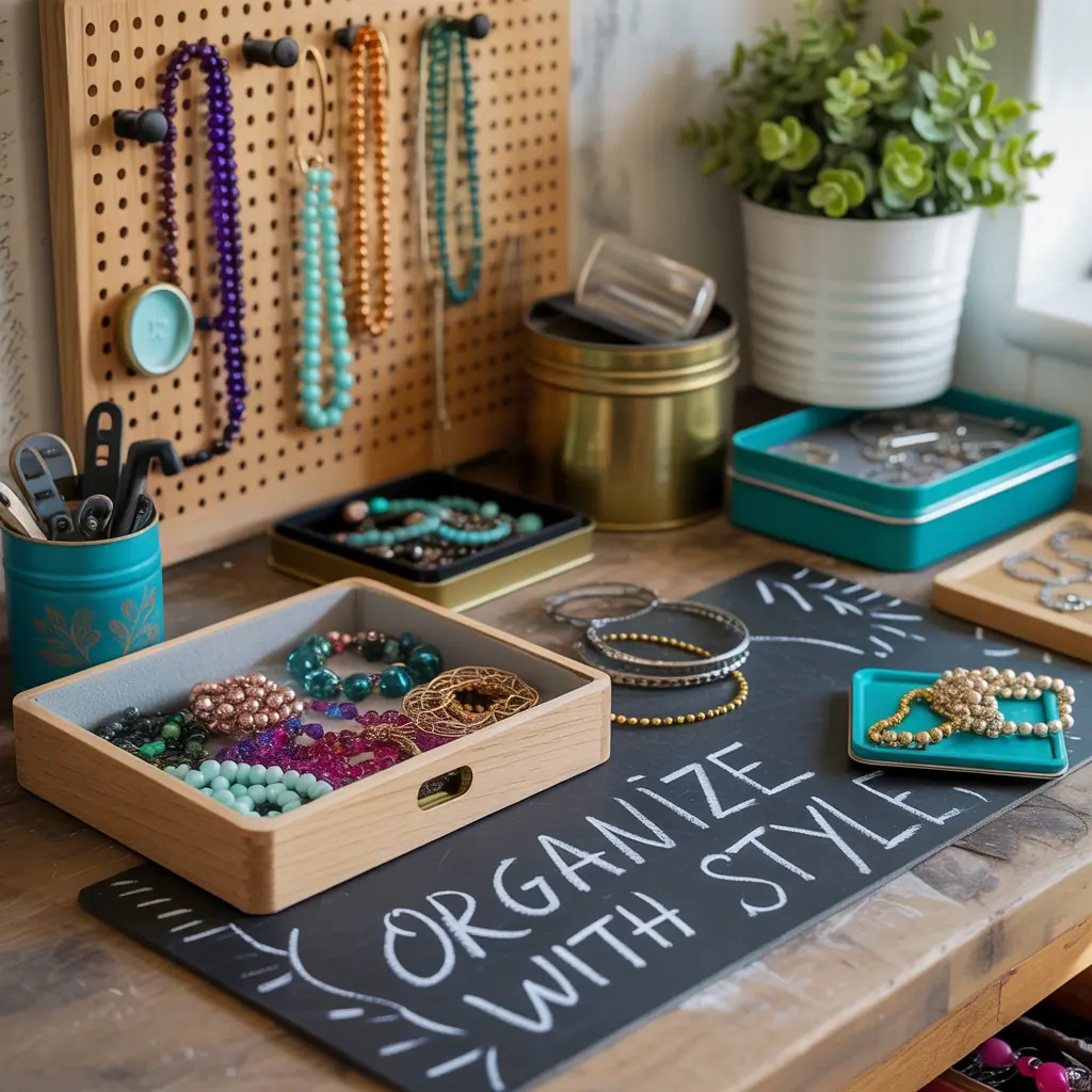 jewelry diy ideas for organizing