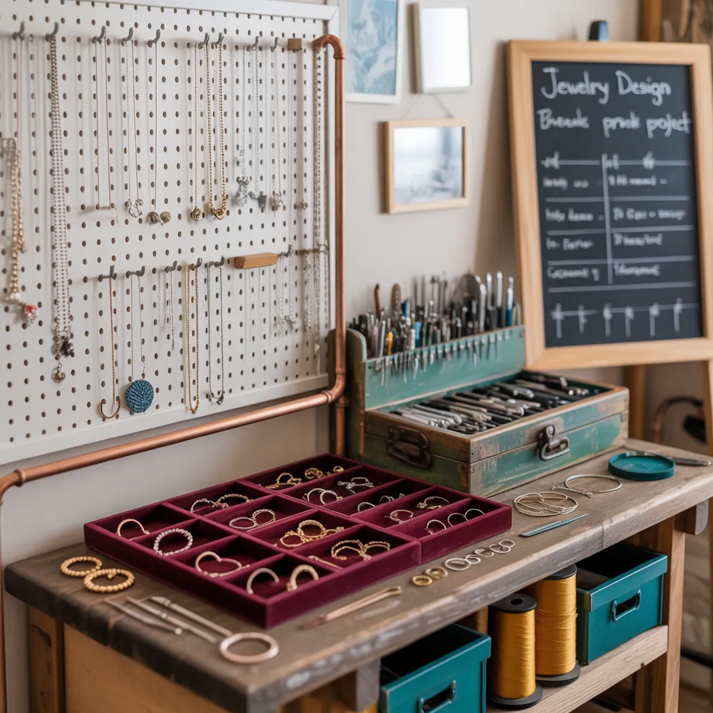 jewelry diy ideas for organizing