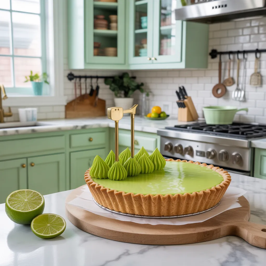 key lime pie fancy decorations