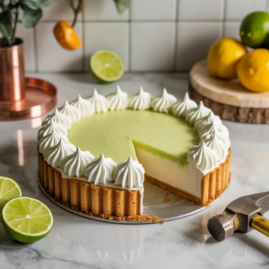 key lime pie fancy decorations
