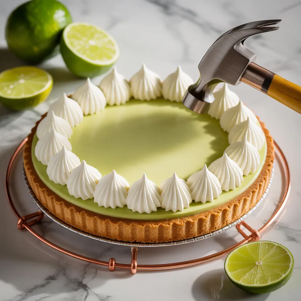 key lime pie fancy decorations