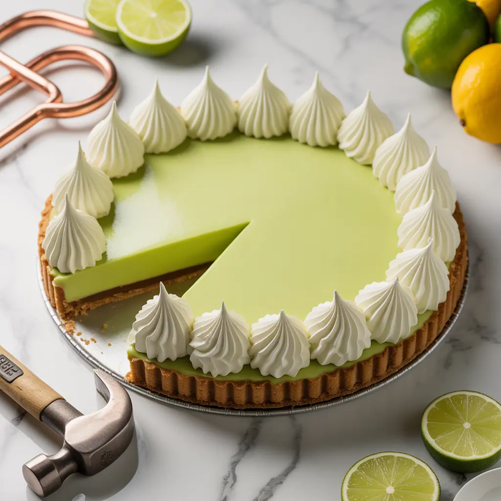 key lime pie fancy decorations