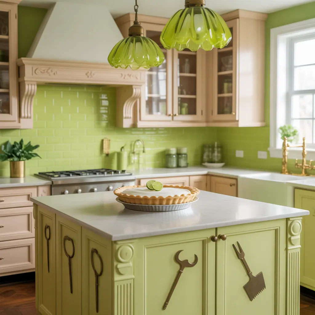 key lime pie fancy decorations