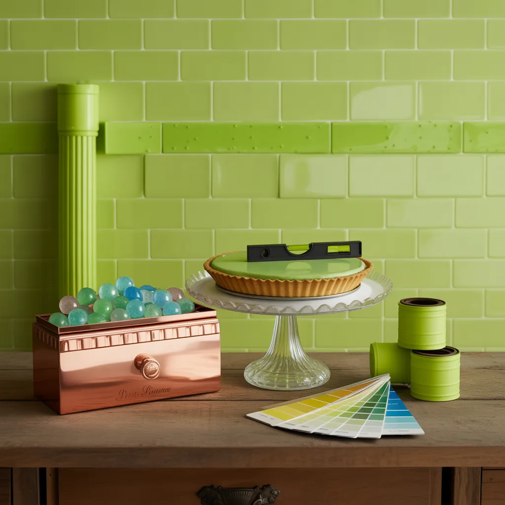 key lime pie fancy decorations
