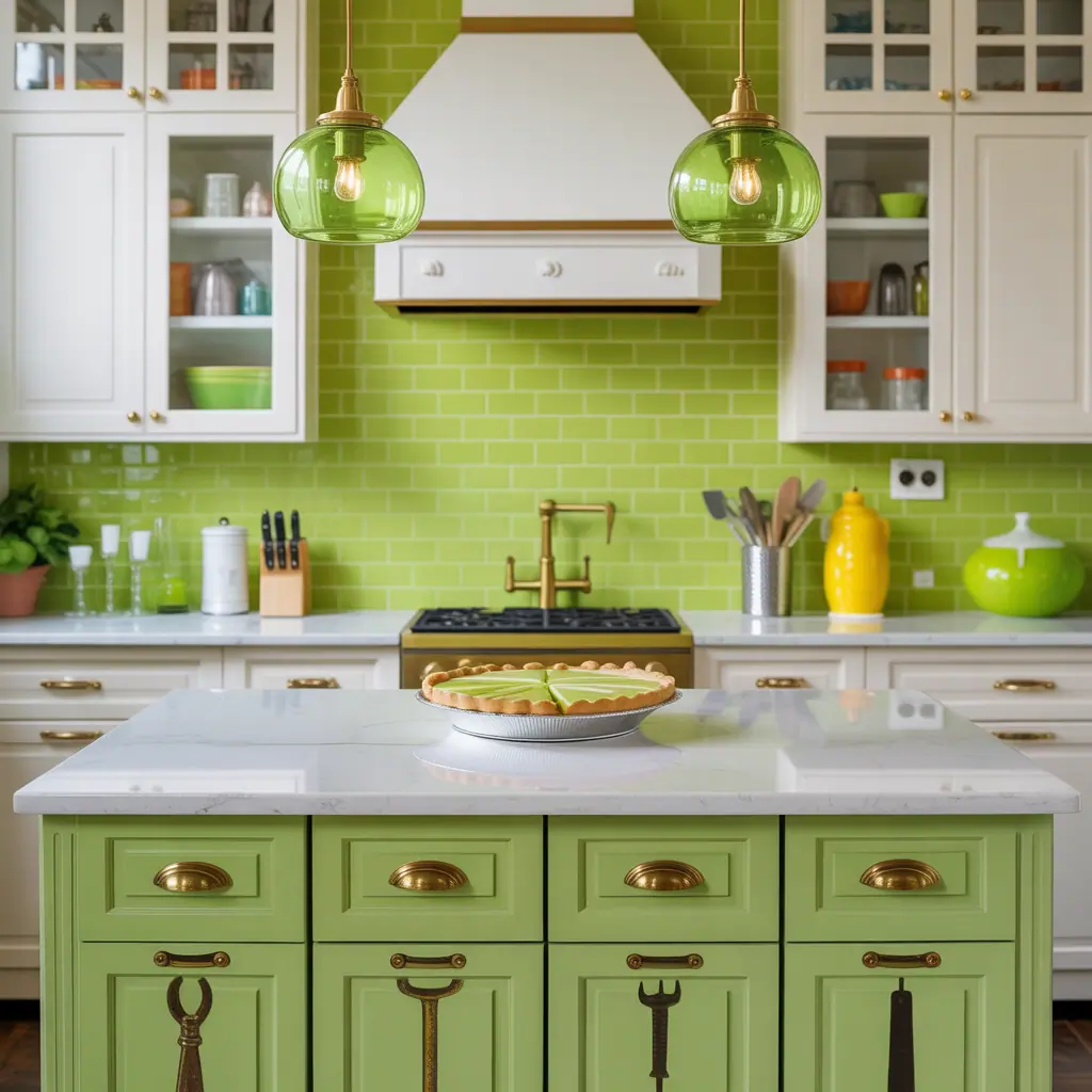 key lime pie fancy decorations