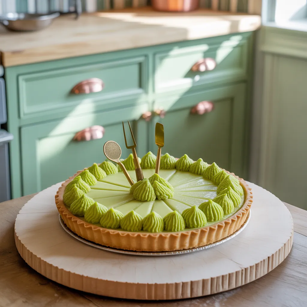 key lime pie fancy decorations