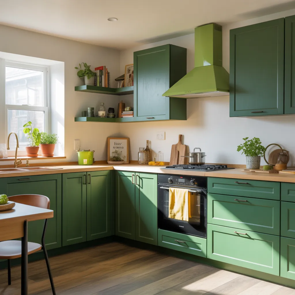 kitchen cabinets green ideas