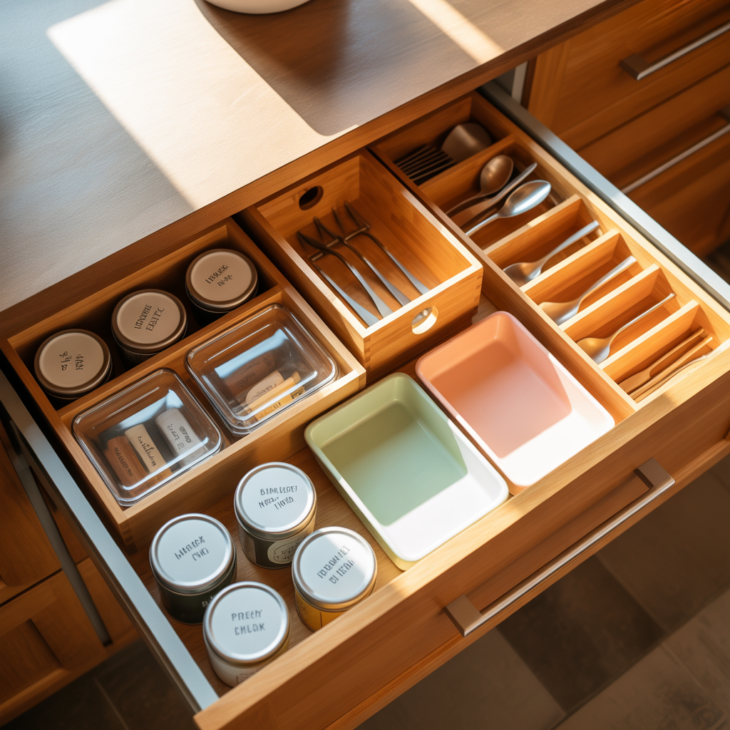 kitchen drawer organization ideas