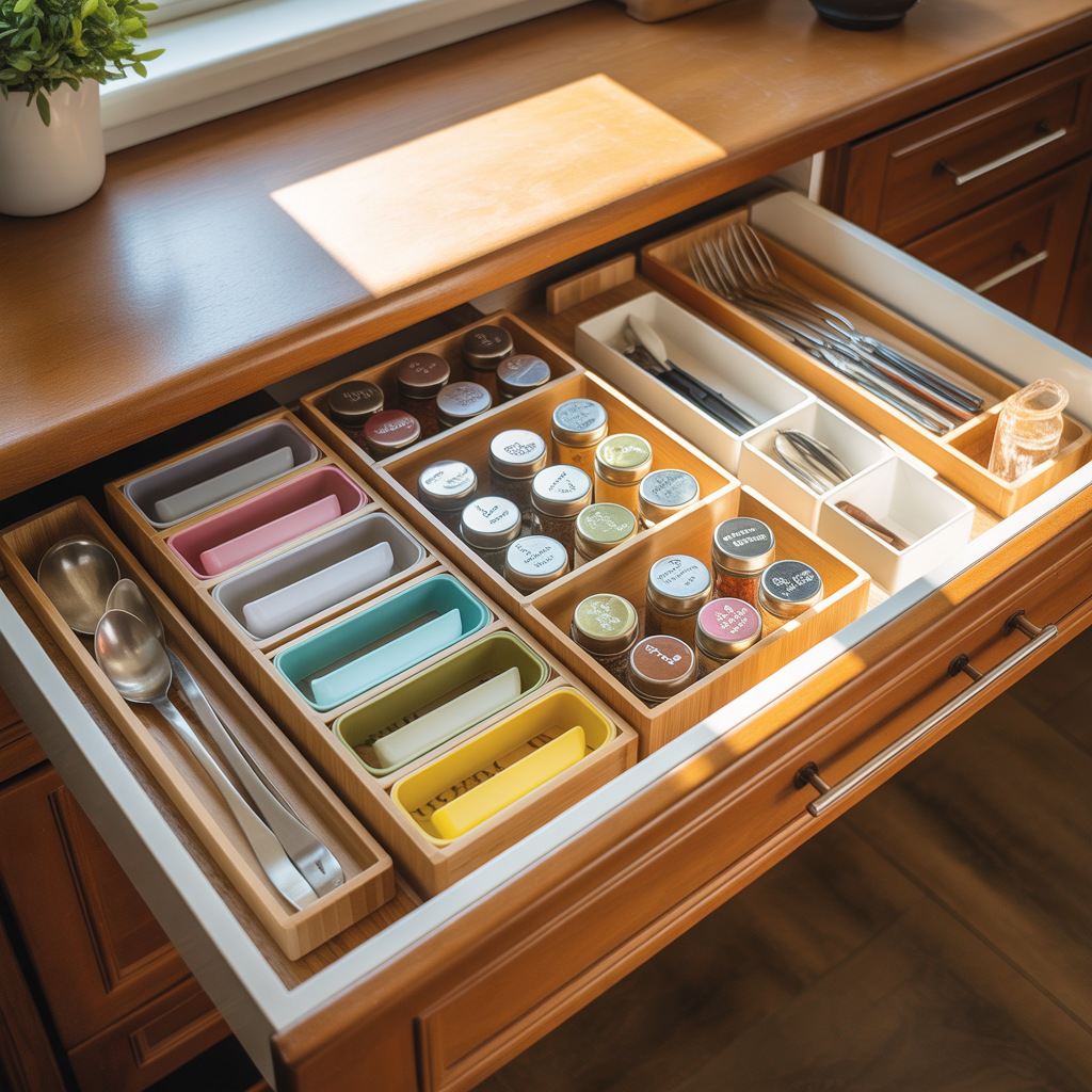 kitchen drawer organization ideas