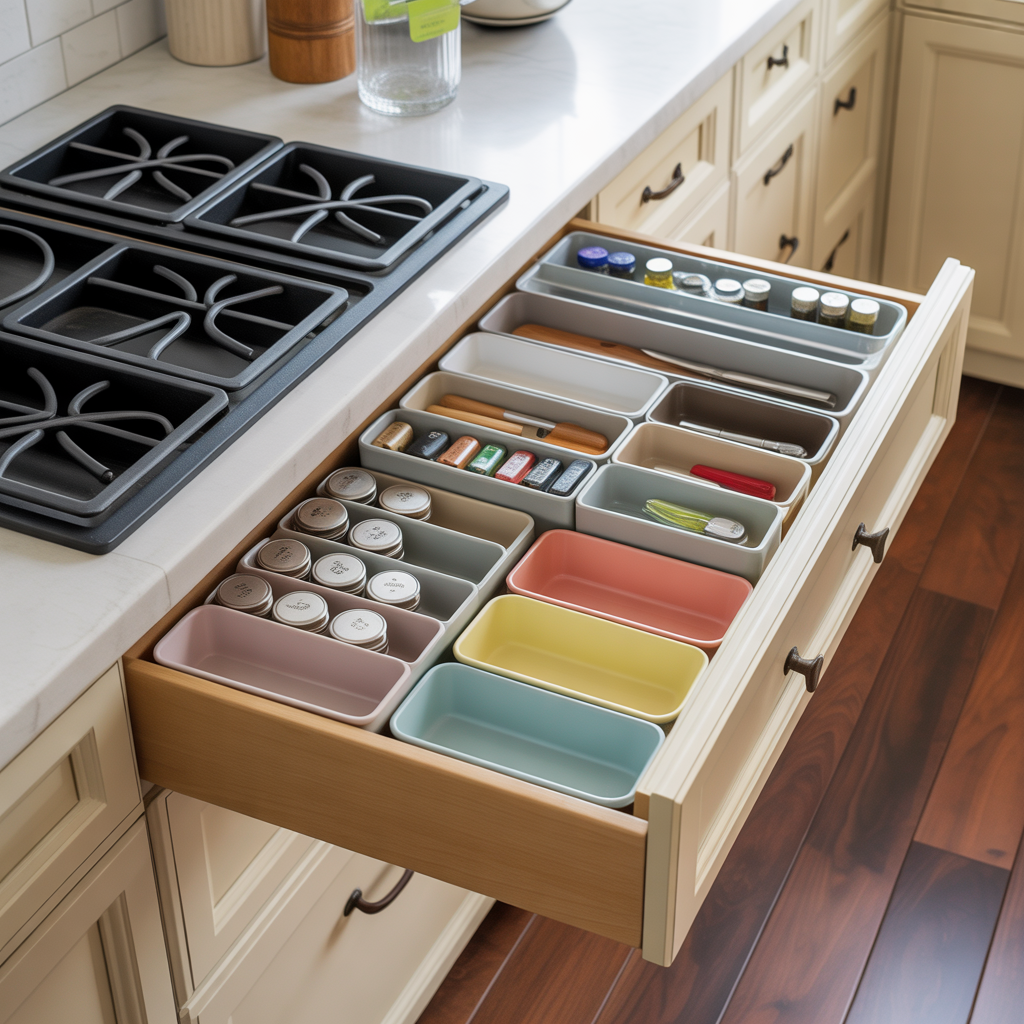 kitchen drawer organization ideas