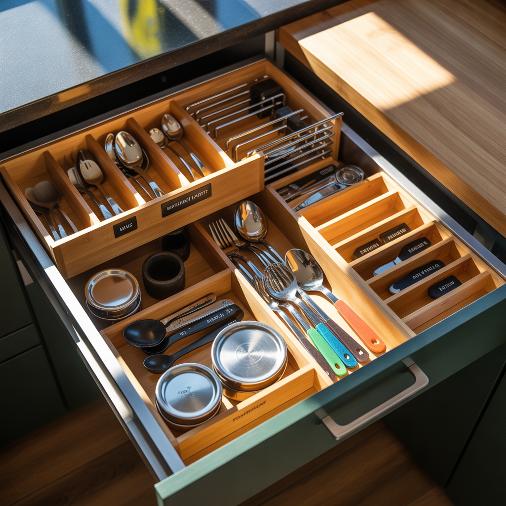 kitchen drawer organization ideas