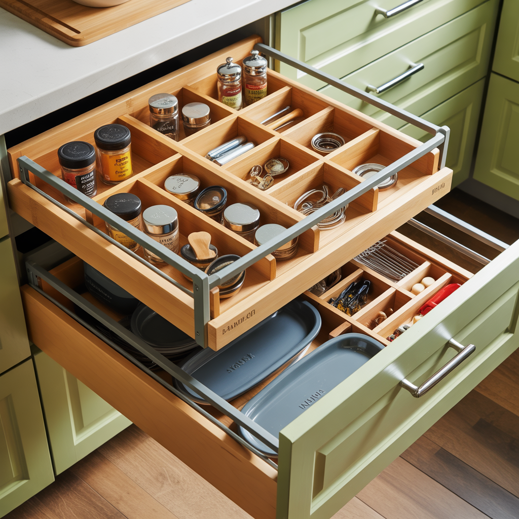 kitchen drawer organization ideas