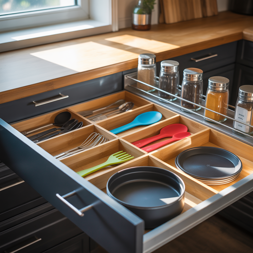 kitchen drawer organization ideas