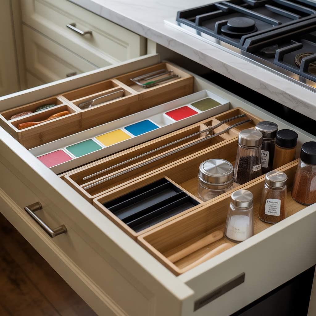 kitchen drawer organization ideas