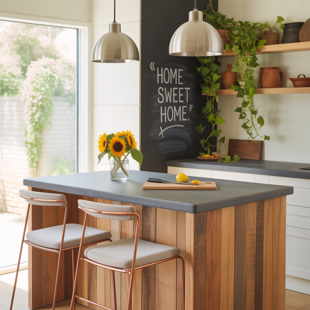 kitchen island dining table combo ideas