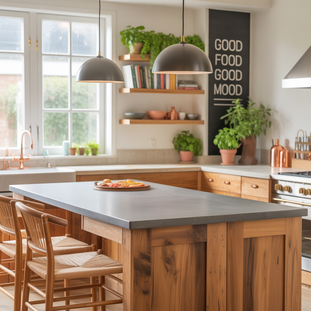 kitchen island dining table combo ideas