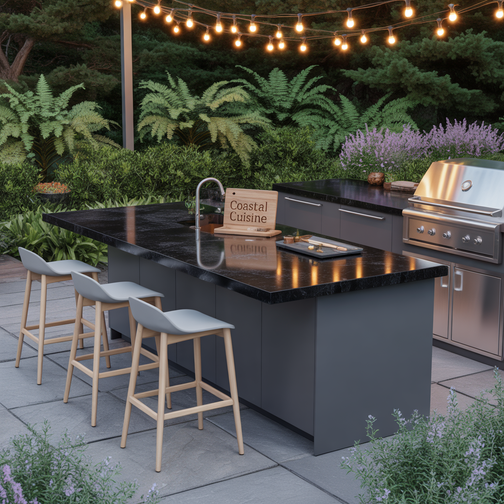 kitchen island outdoor design ideas
